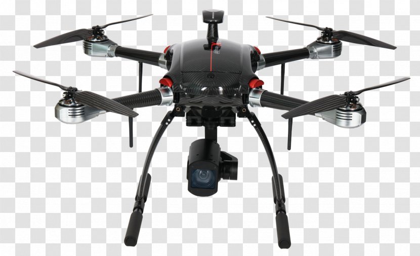Helicopter Rotor Unmanned Aerial Vehicle Dahua Technology Quadcopter Closed-circuit Television - Rotorcraft - Company Transparent PNG