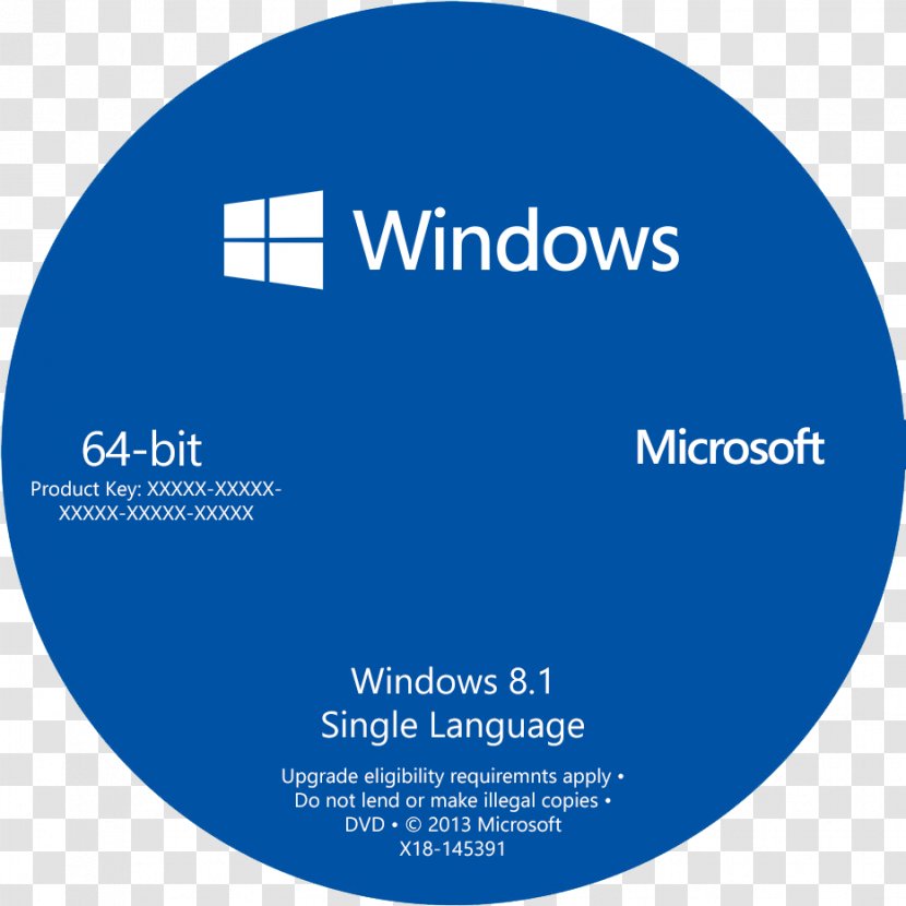 Windows 10 64-bit Computing Microsoft 7 Product Key - Brand - CD Cover Transparent Background Transparent PNG