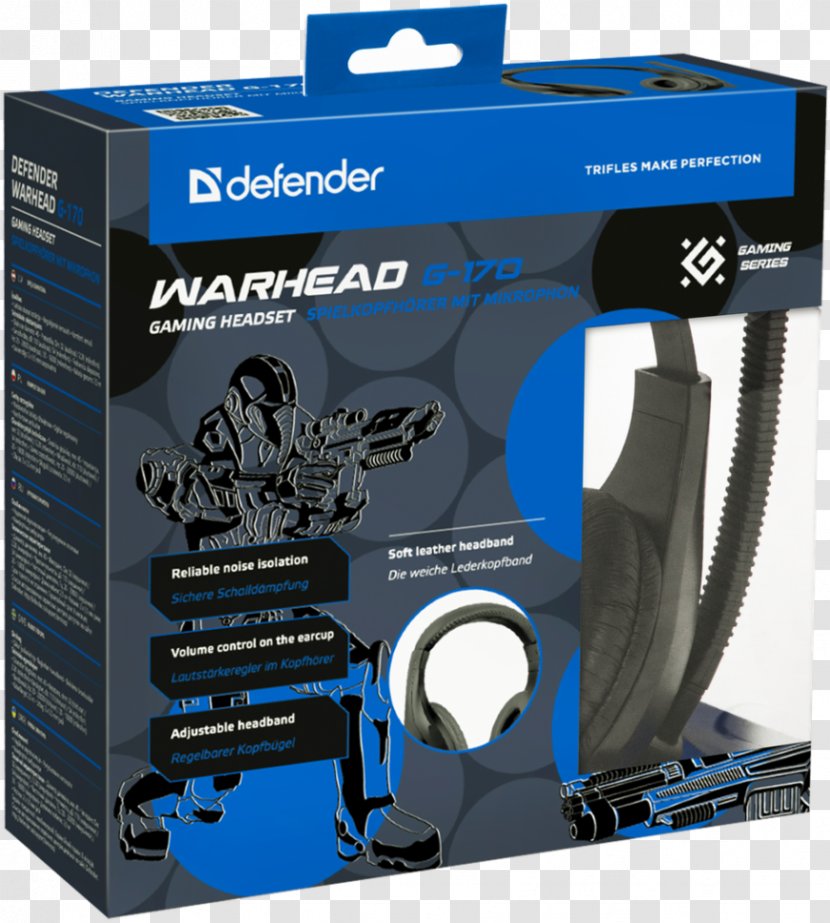 Headset Crysis Warhead Defender Headphones Computer Software - Meter Transparent PNG
