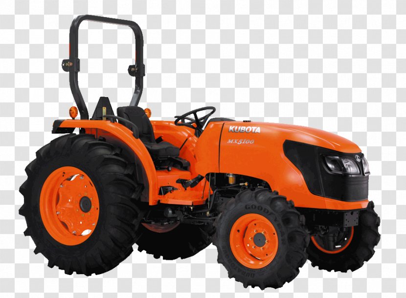 Kubota Corporation Tractor Agriculture Sales Heavy Machinery - Diesel Engine Transparent PNG
