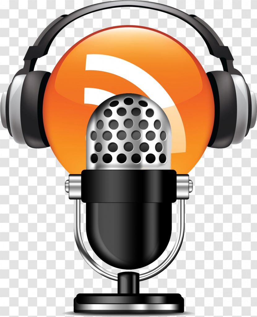 Microphone Cartoon - Headphones - Technology Audio Equipment Transparent PNG