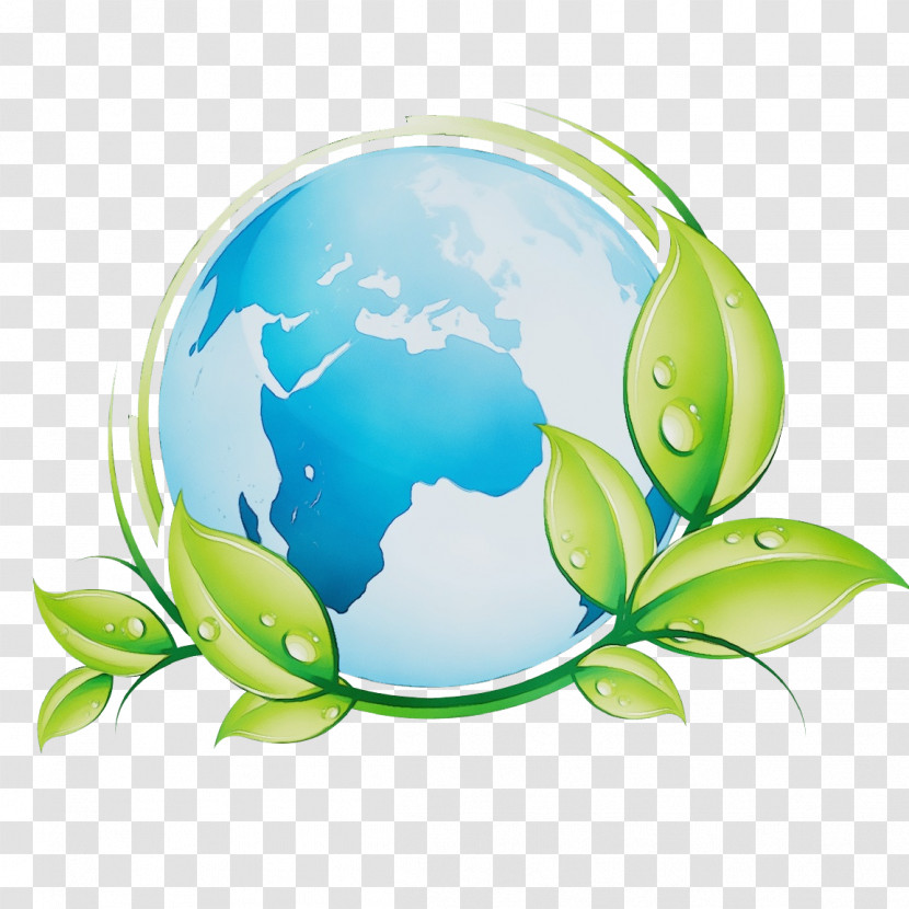 Logo Leaf Plant Earth World Transparent PNG