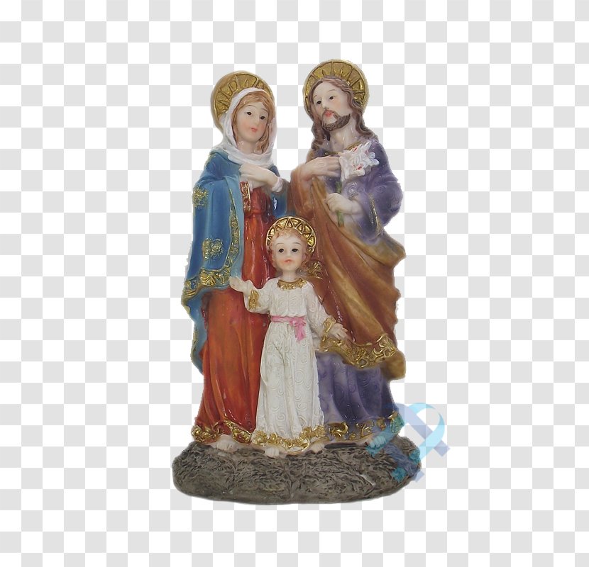 Holy Family Religion Saint Nativity Scene - Figurine - Sagrada Familia Transparent PNG
