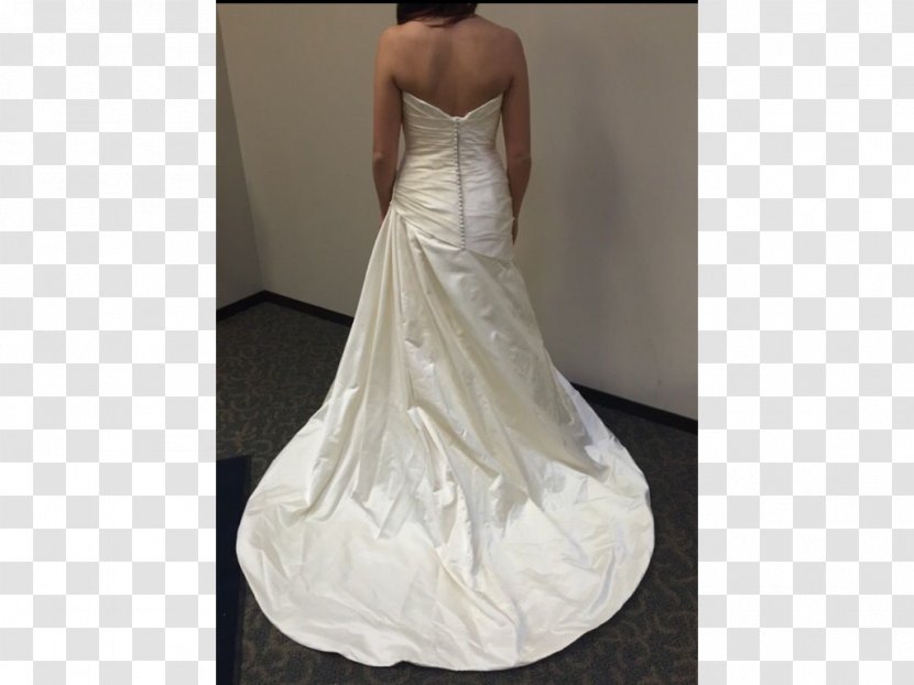 Wedding Dress Satin Gown Shoulder Transparent PNG