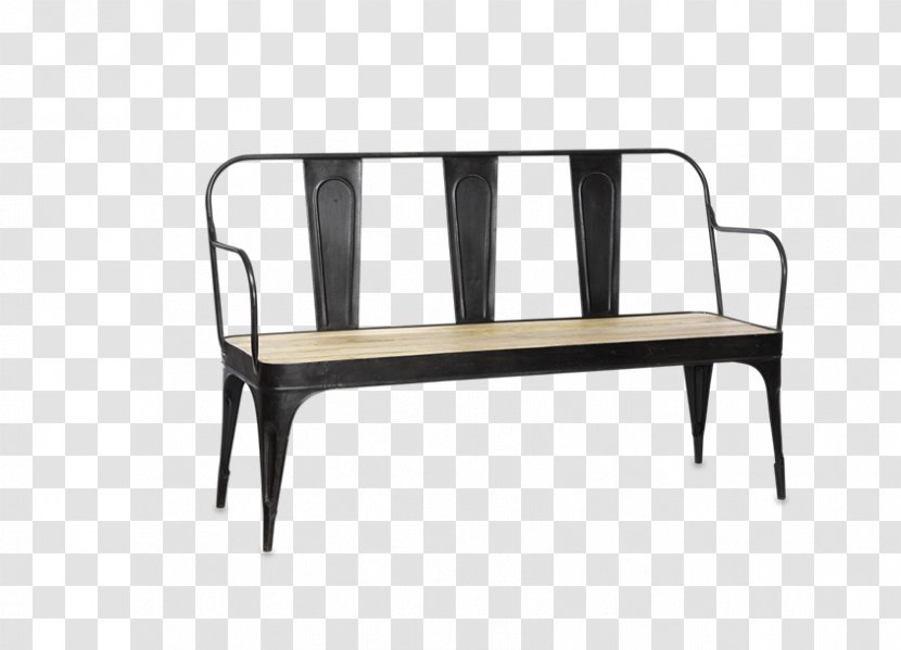 Armrest Chair Rectangle - Outdoor Bench - Wooden Benches Transparent PNG