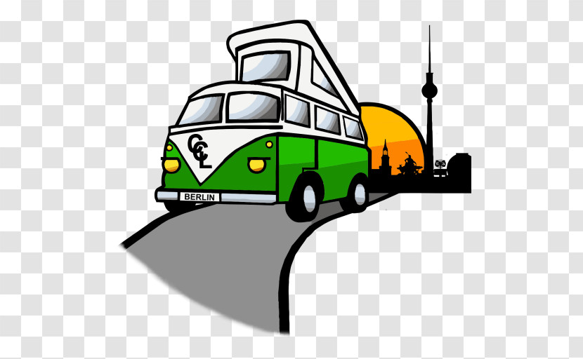 Transport Vehicle Cartoon Car Bus Transparent PNG