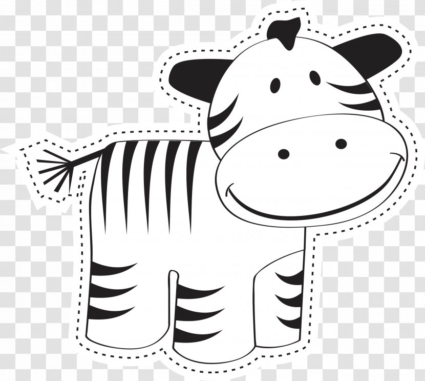 Royalty-free Illustration - Stock Footage - Vector Black And White Calf Transparent PNG