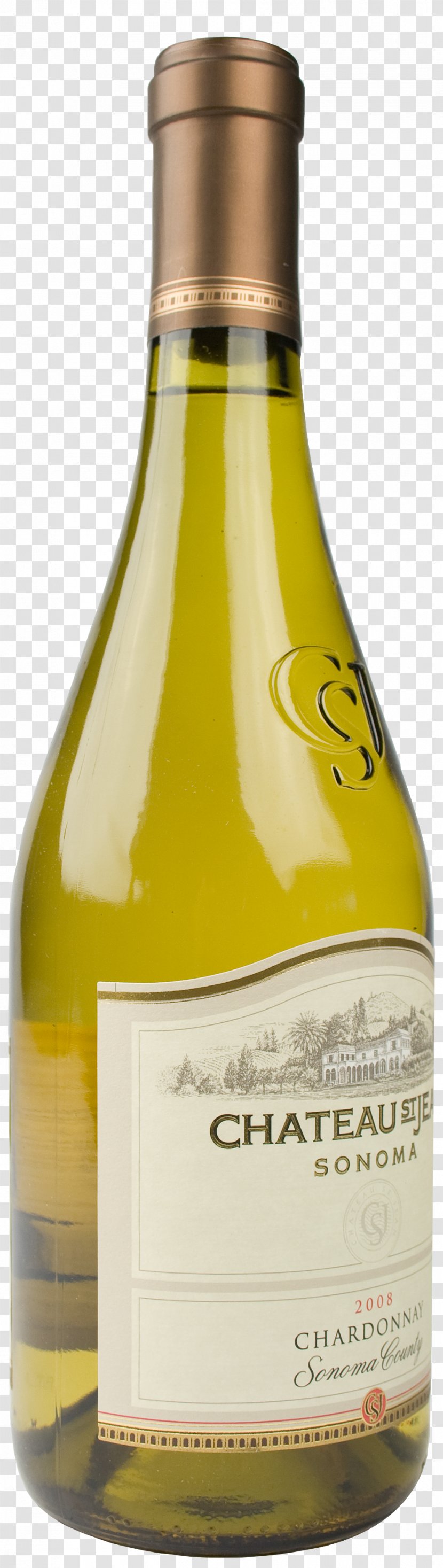 Liqueur White Wine Glass Bottle Transparent PNG