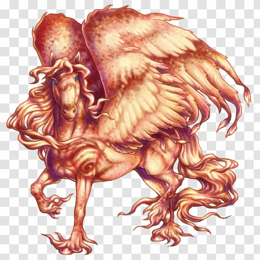 Pegasus Flame Illustration - Supernatural Creature - Fire Transparent PNG