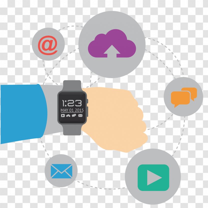 Smartwatch Bracelet - Text - Watch Network Transparent PNG