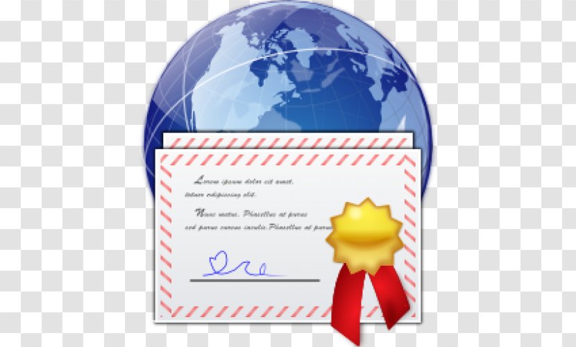 Certificate Authority Public Key Infrastructure Transport Layer Security Computer Servers - System Center Operations Manager - Globe Transparent PNG