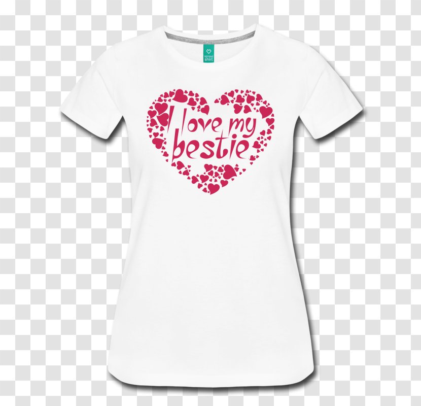 Ringer T-shirt Spreadshirt Long-sleeved - Heart Transparent PNG