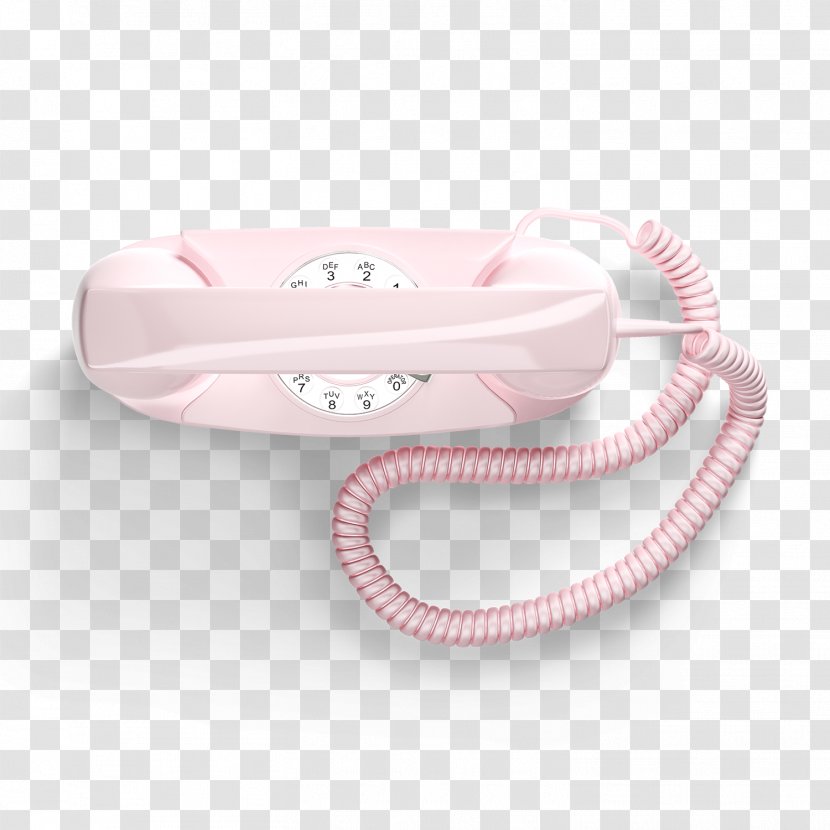 Pink Telephone Color Computer File - Gratis - Phone Transparent PNG