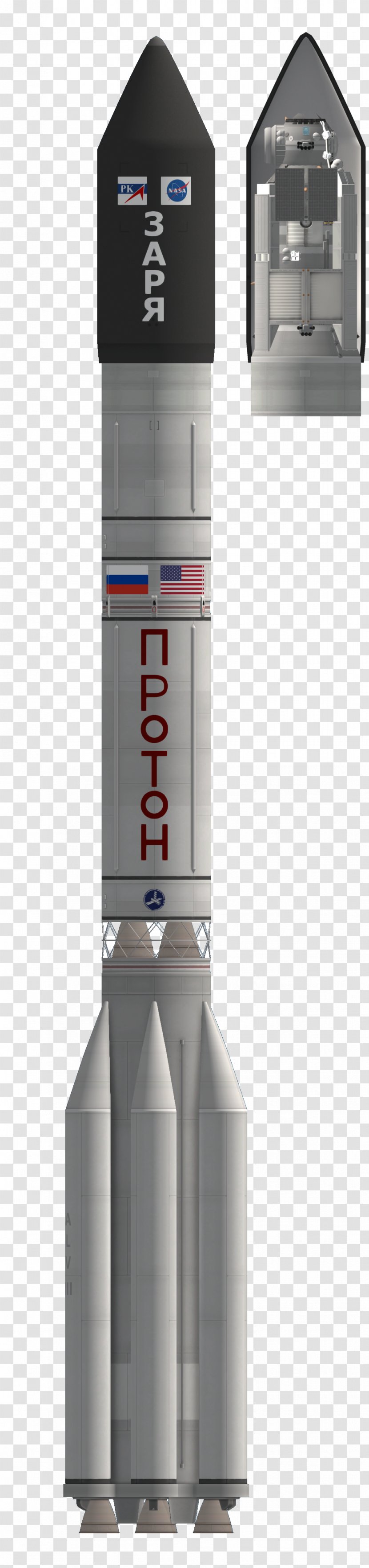 Kerbal Space Program International Station Spacecraft Zarya Rocket - Star - Canadarm Transparent PNG