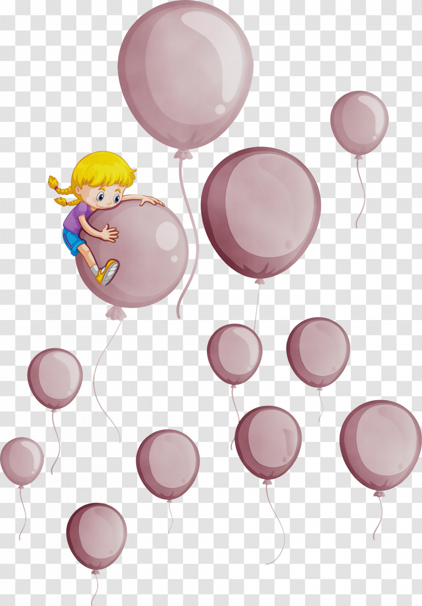 Balloon Pink M Transparent PNG