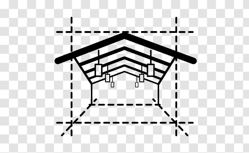 House Cartoon - Architecture - Symmetry Rectangle Transparent PNG