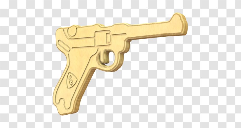 Toy Gun Luger Pistol Firearm - Submachine Transparent PNG
