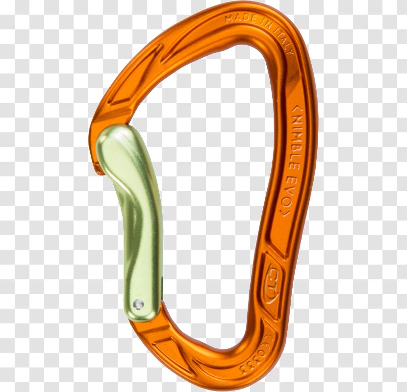 Carabiner Climbing Technology Carved Choks 1 Pillar Steel One Pro TG Size - Karabina Hms Ct Concept Sg - Rock Equipment Transparent PNG