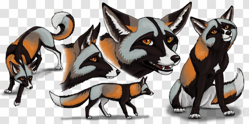 Red Fox Cross Drawing DeviantArt - Photography - Sketch Transparent PNG