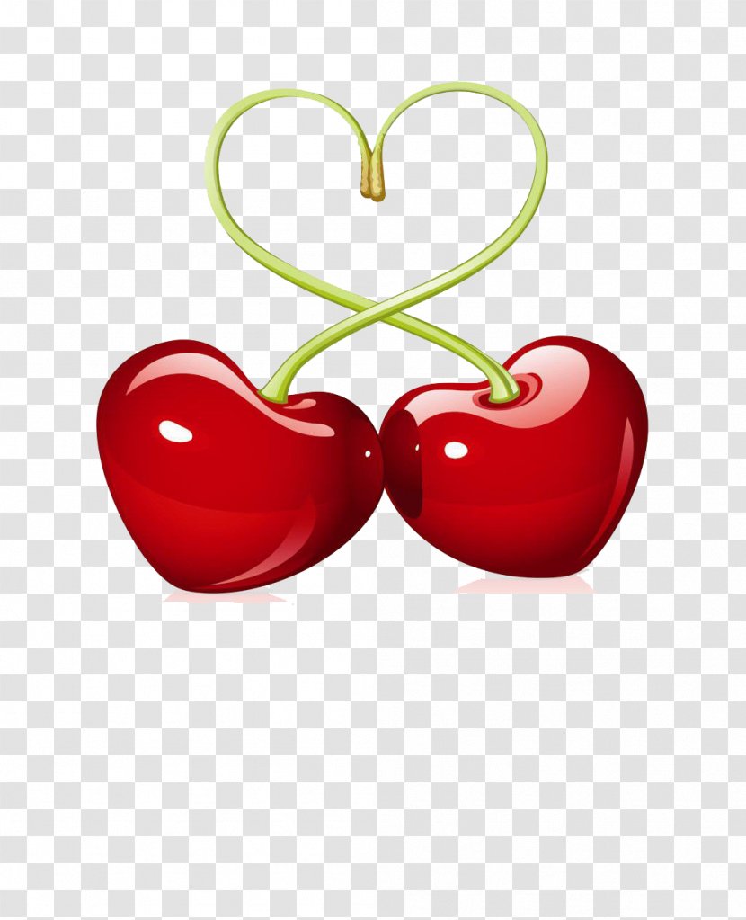 Cherry Pie Clip Art - Royaltyfree - Heart Material Transparent PNG