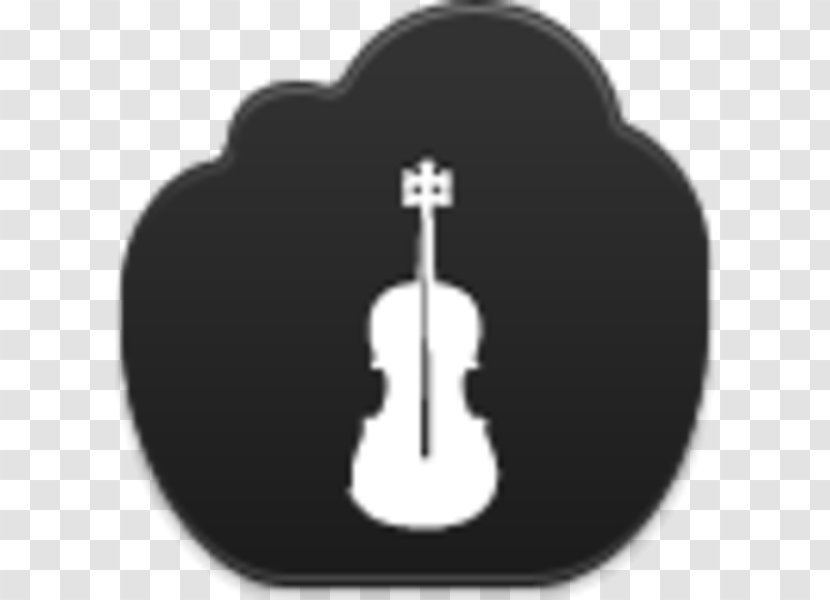 Black White Silhouette String Instruments - And Transparent PNG