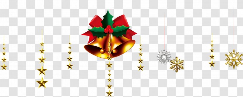 Christmas Pattern - Ornament - Snowflake Ornaments Bells Transparent PNG