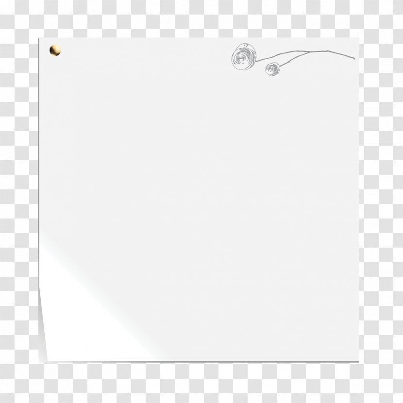 Paper Rectangle - White - Postcard Transparent PNG