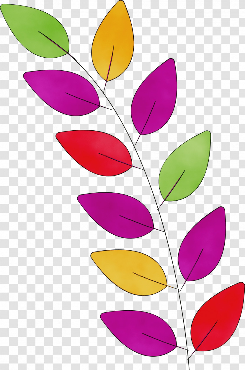 Plant Stem Petal Leaf Line Magenta Telekom Transparent PNG