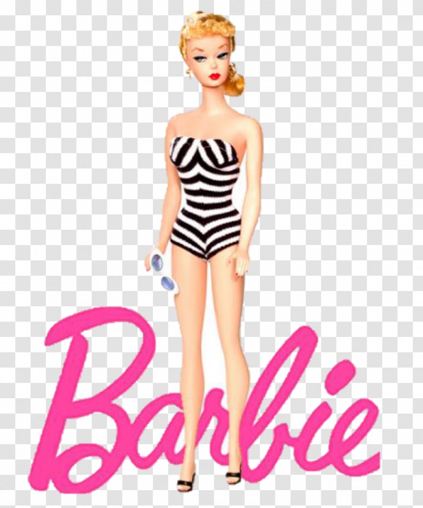 1950s Barbie American International Toy Fair Doll - Flower Transparent PNG