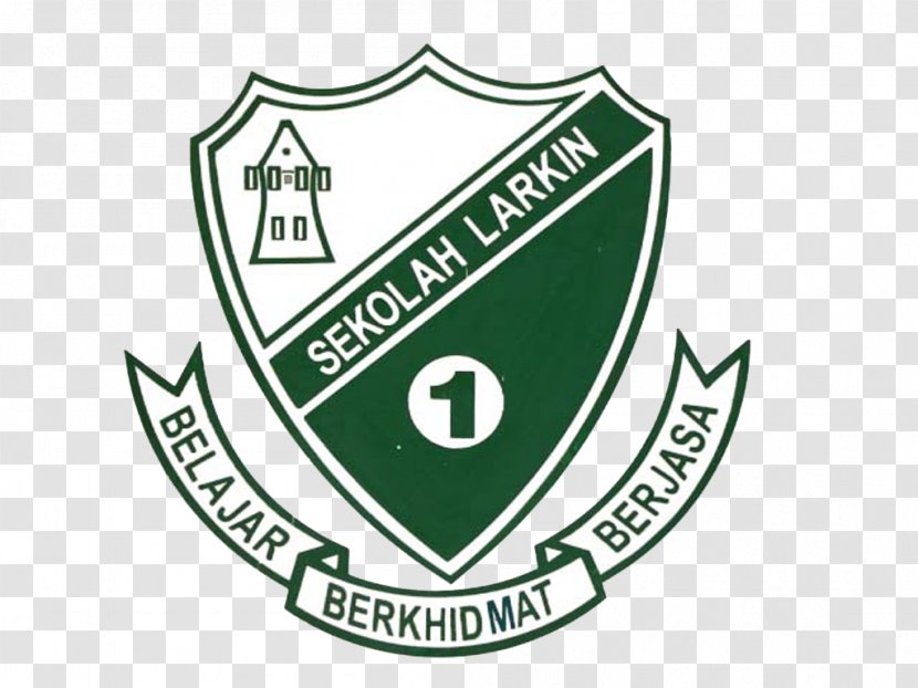 Sekolah Kebangsaan Larkin 1 Jalan Tangki Air Logo School Brand - Long Tail - Raja Syed Alwi Transparent PNG