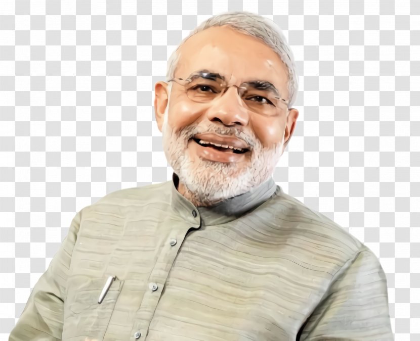 Modi Cartoon - Politics - Glasses Elder Transparent PNG