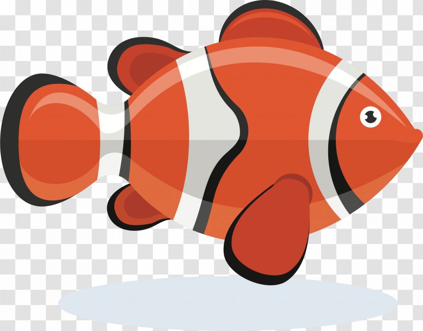 Clip Art Openclipart Drawing Image Vector Graphics - Orange - Clown Fish Transparent PNG