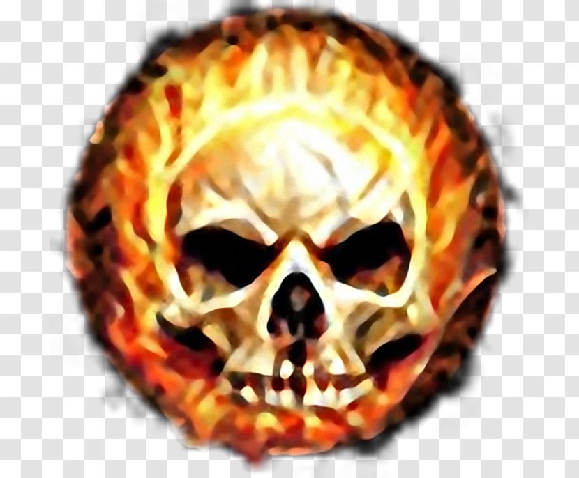 Human Skull Symbolism Fire Pit Art - Flame Transparent PNG