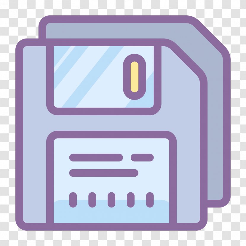 Floppy Disk Download Button - Storage - Baigon Icon Transparent PNG