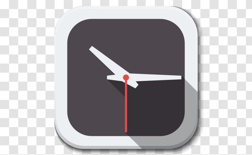 Angle Brand Font - Watch - Apps Clock B Transparent PNG