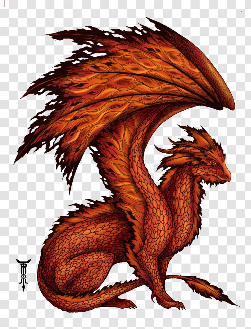 Dragon - Mythical Creature - Scales Transparent PNG