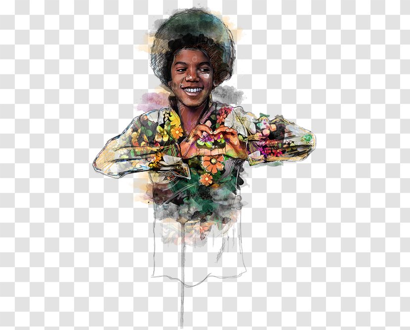Michael Jackson Painting Art Transparent PNG