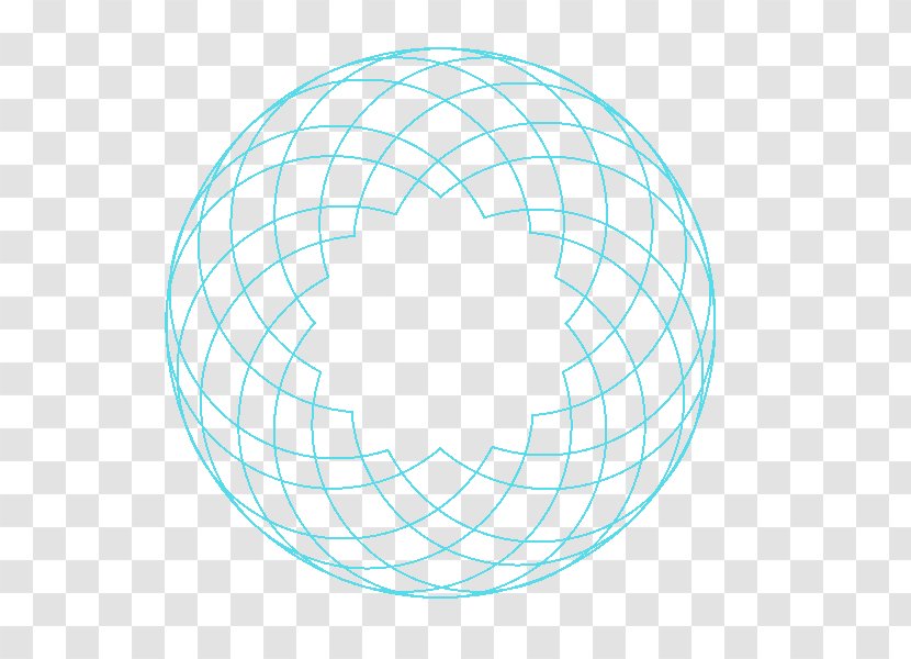 Product Design Circle Point Angle - Aqua - Pie Chart Transparent PNG