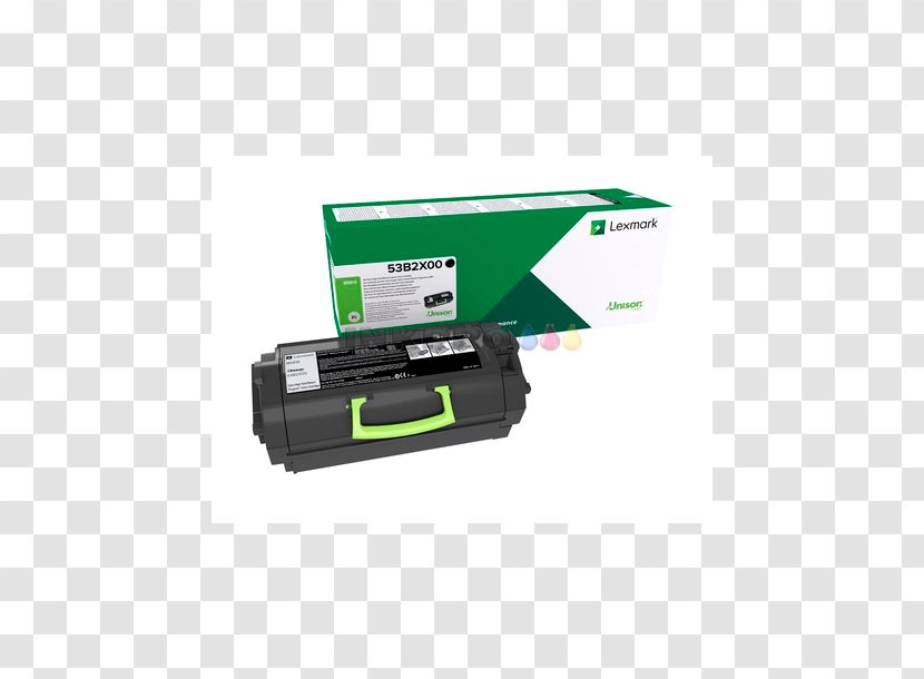 Toner Cartridge Ink Lexmark Printer - Electronic Device Transparent PNG