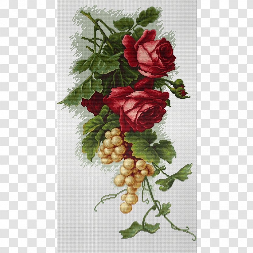 Cross Stitch Flowers Embroidery & Cross-stitch - Logo Transparent PNG