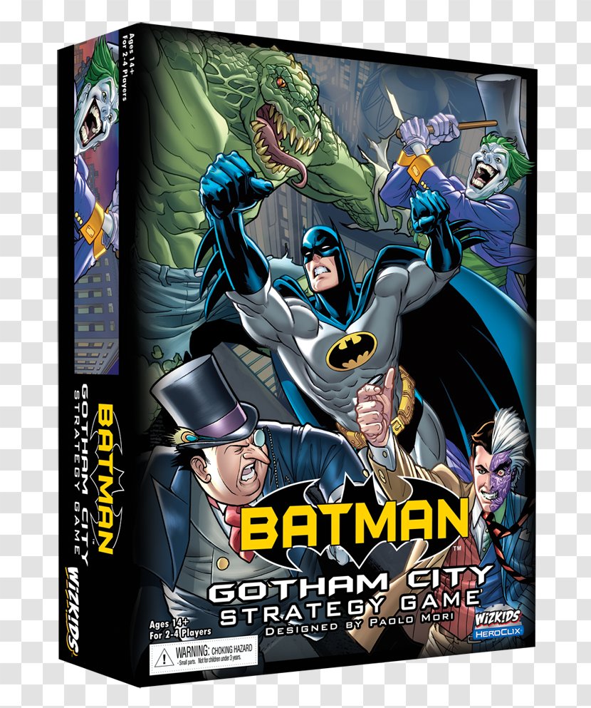 HeroClix Batman: Arkham City Joker Penguin - Roleplaying Game - Batman Transparent PNG
