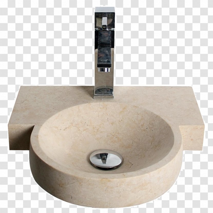 Limestone Bathroom Sink Marble - Stone Transparent PNG