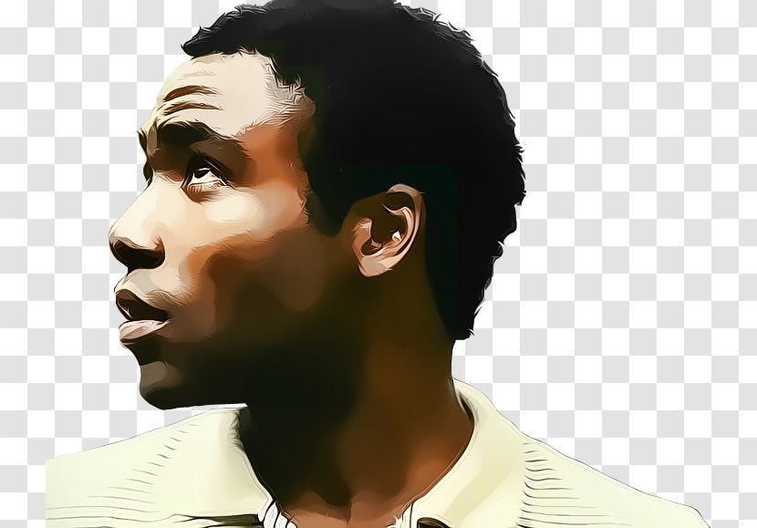 Childish Gambino Community Drawing Because The Internet Comedian - Watercolor - Actor Transparent PNG