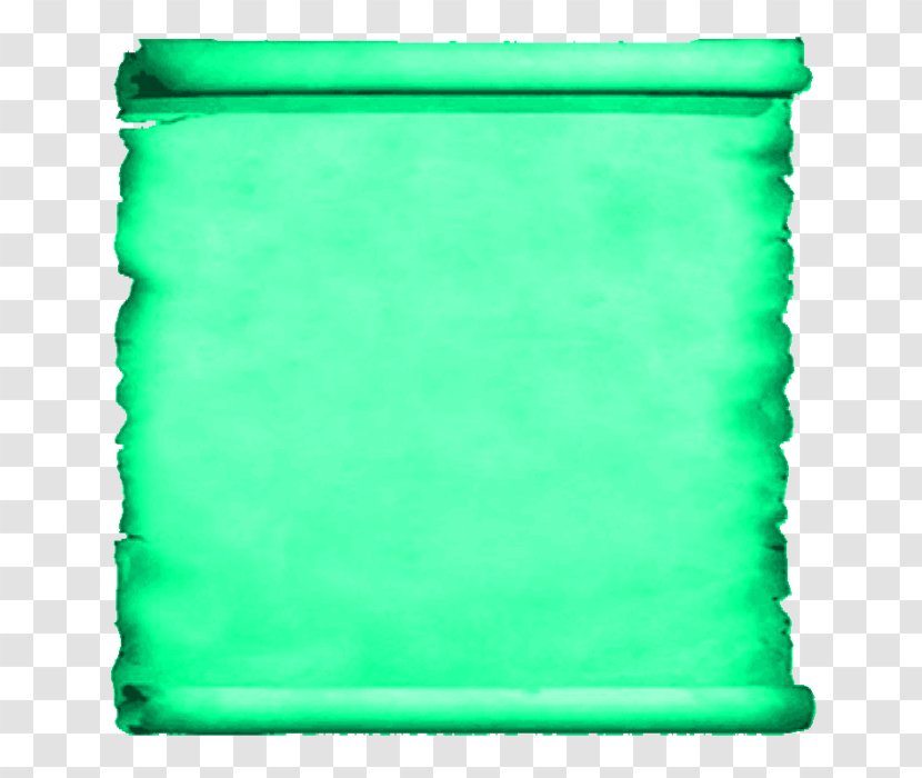 Paper Parchment Writing Letter - Aqua - PERGAMINOS Transparent PNG