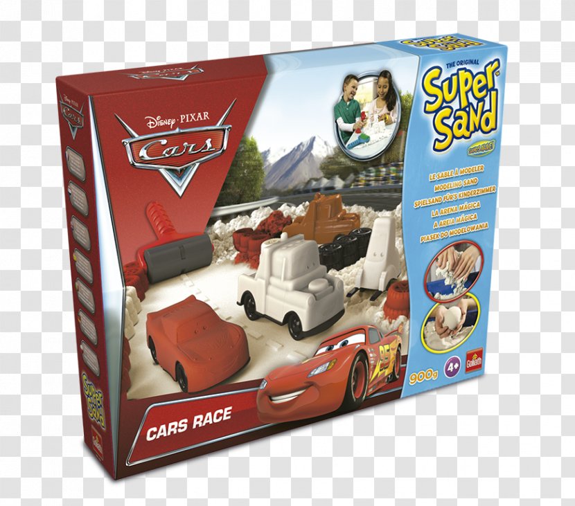 Lightning McQueen Cars Goliath Super Sand - Toy - Classic GameDisney Mater Transparent PNG