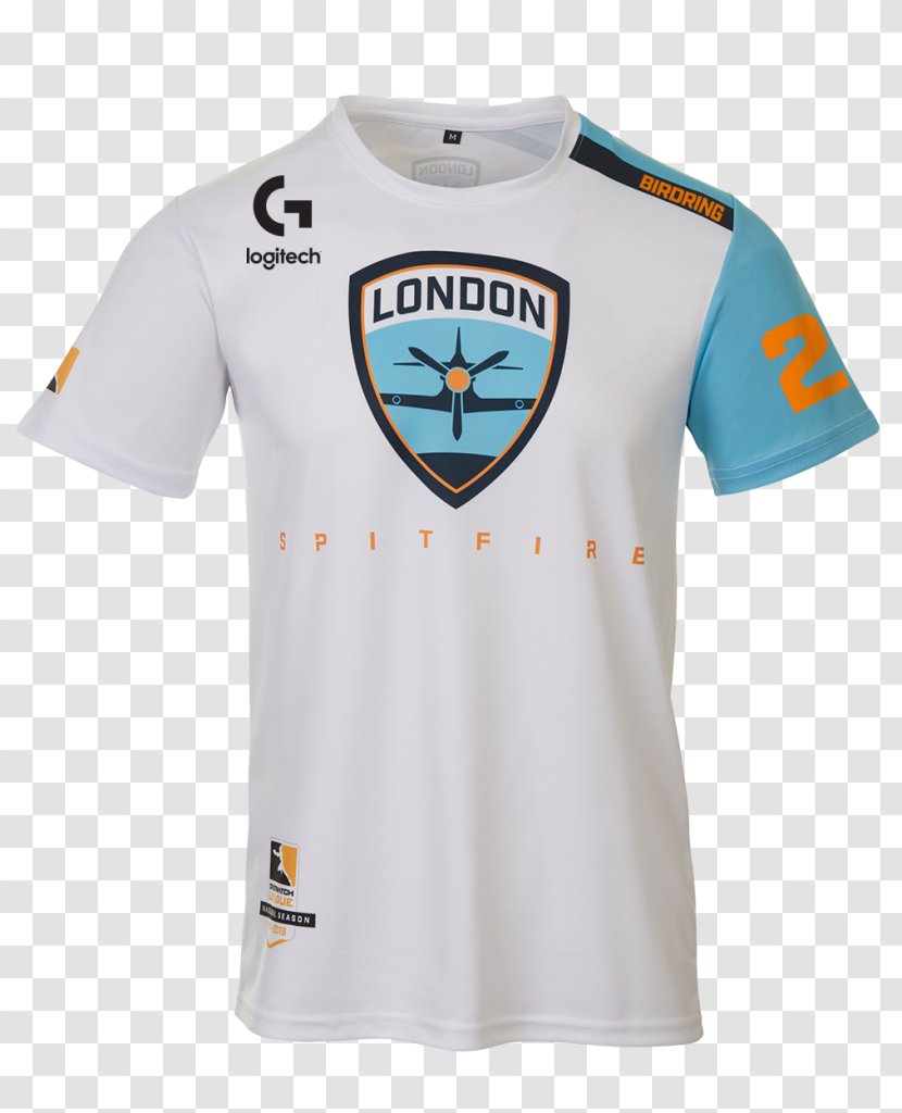 London Spitfire Supermarine T-shirt Los Angeles Valiant Dallas Fuel - Heart Transparent PNG