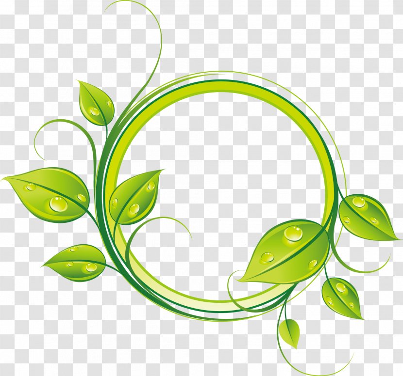 Euclidean Vector Green - Grass Gis - Ring Headdress Elements Transparent PNG