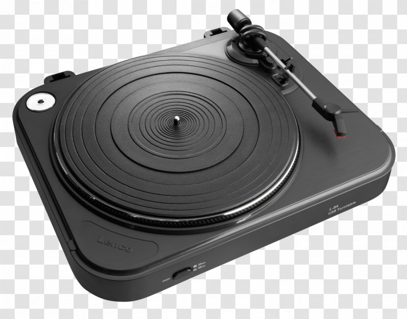 Phonograph Record Lenco Hardware/Electronic 206836 L-3867 USB Schwarz Belt-drive Turntable - Gramophone - Bigben Transparent PNG