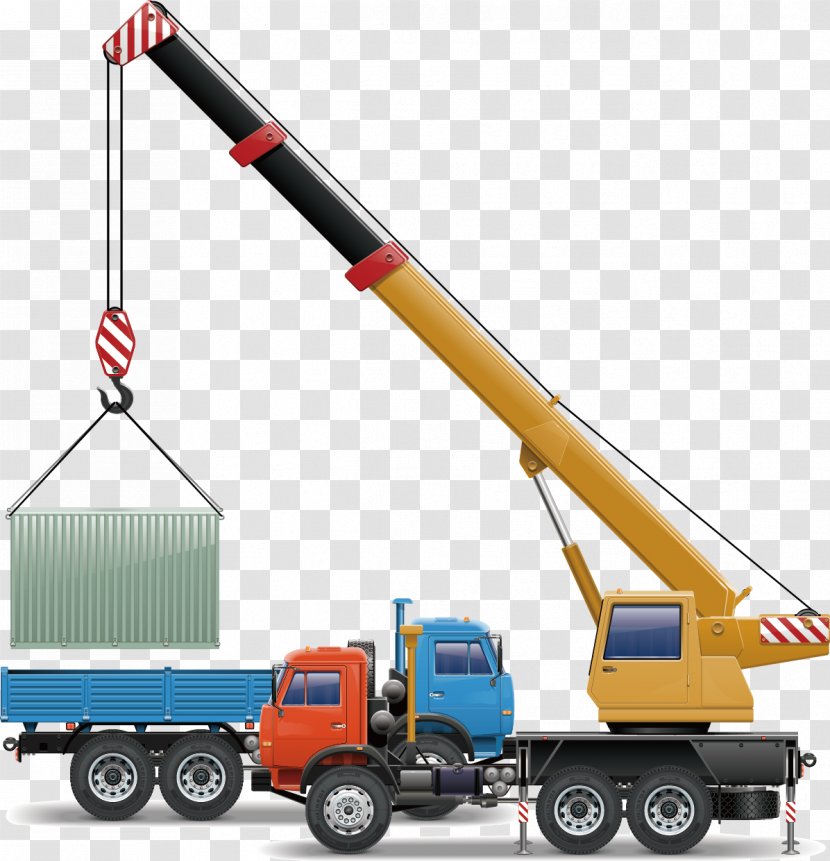 Heavy Equipment Crane Architectural Engineering Intermodal Container - Lifting Hook Transparent PNG