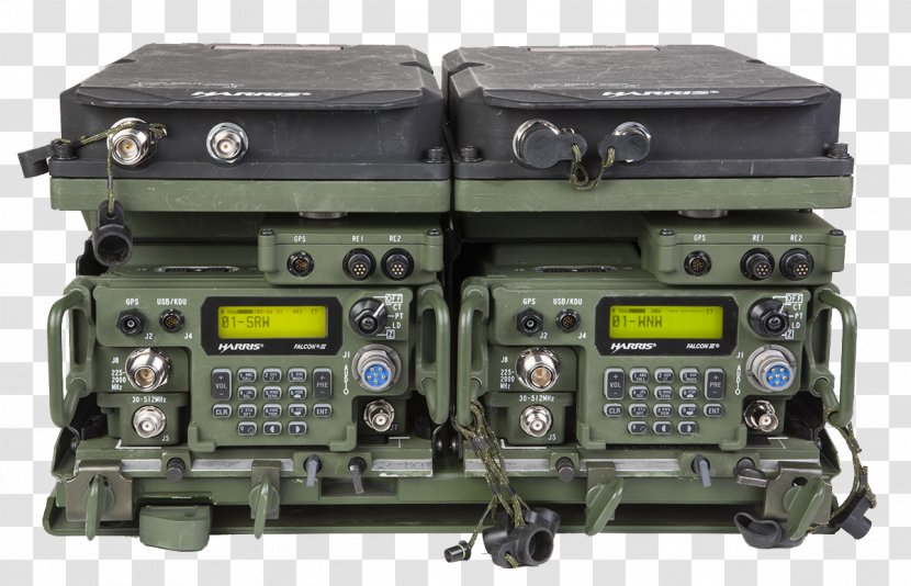 Software-defined Radio AN/PRC-77 Portable Transceiver AN/PRC-117F AN/VRC-12 - Diagram - Stereo European Wind Frame Transparent PNG